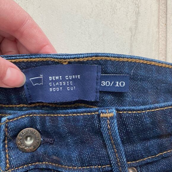 Y2K Levi's San Francisco Demi Curve Classic Bootcut Flare Jeans - Picture 4 of 5